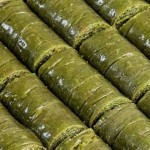 Pistachio Rolled Baklava