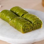 Pistachio Rolled Baklava