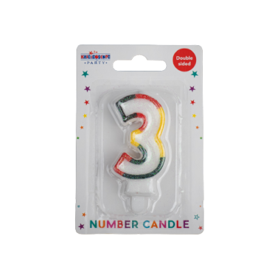 Birthday Number Candle - 3