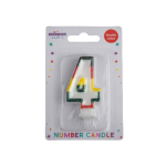 Birthday Number Candle - 4