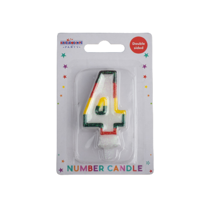 Birthday Number Candle - 4