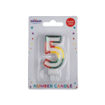 Birthday Number Candle - 5