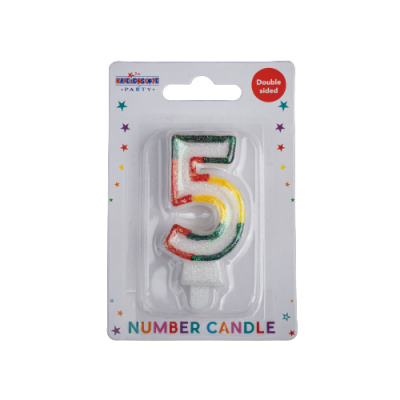 Birthday Number Candle - 5