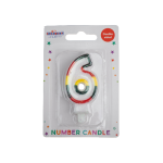 Birthday Number Candle - 6