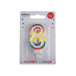 Birthday Number Candle - 8