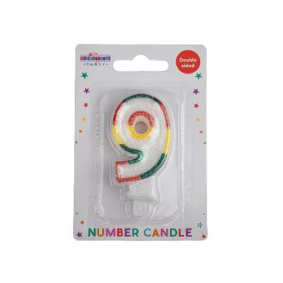 Birthday Number Candle - 9